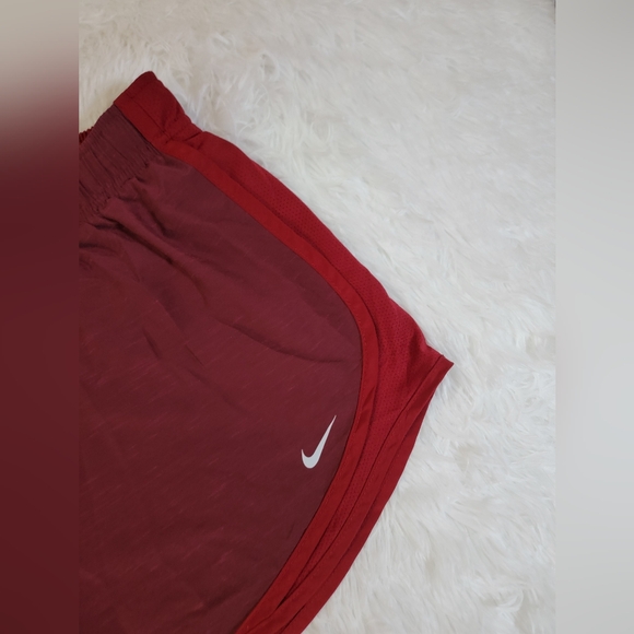Nike Women's Burgundy Athletic Shorts - Picture 2 of 8